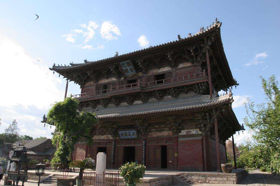 建筑起到正规化作用,因此将公元581年至公元1368年这个时期的建筑统一